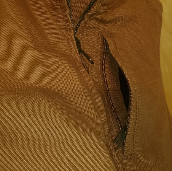 Carhartt Duck Canvas Sherpa Lined Vest NWOT - Picture 5 of 11